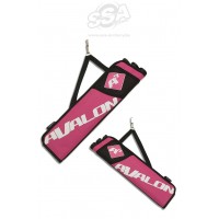TARGET QUIVERS AVALON A³ -3 TUBES W/SIDE POCKET AND HOOK AMBIDEX. PINK
