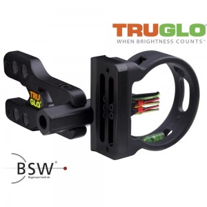 TRUGLO Brite Site Xtreme - 5-Pin Black