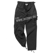 US BDU Feldhose, schwarz	
