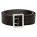 MIL-TEC LEATHER POLICE BELT BLACK