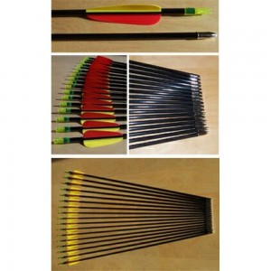 BLACK BOLT Fiberglaspfeil 26",28",30",32"
